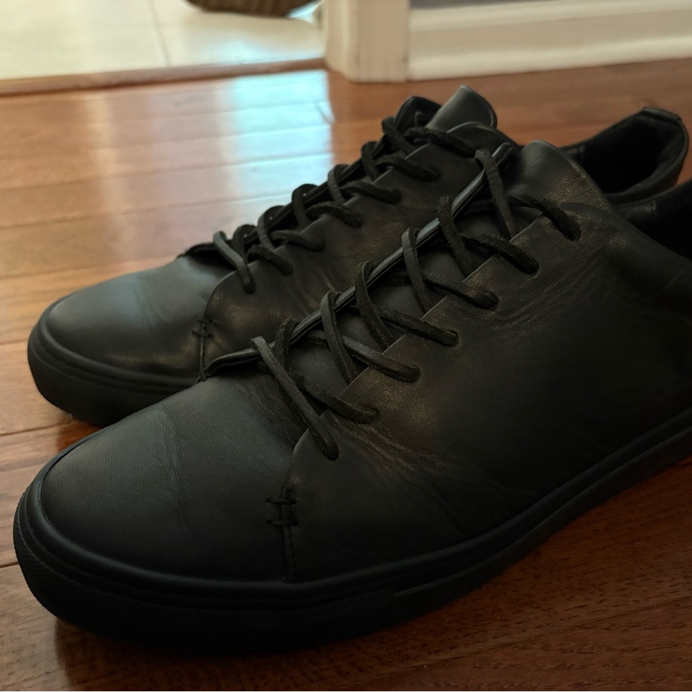 Thursday Black Leather Shoes